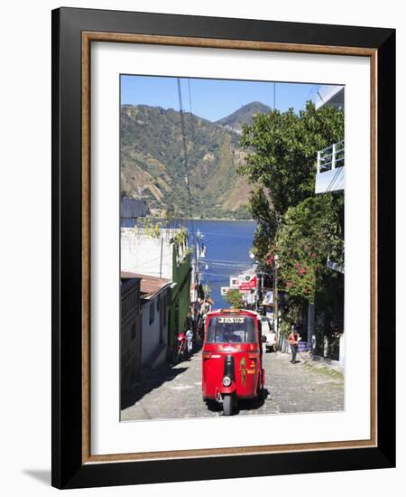 Auto Rickshaw, San Pedro, San Pedro La Laguna, Lake Atitlan, Guatemala, Central America-Wendy Connett-Framed Photographic Print