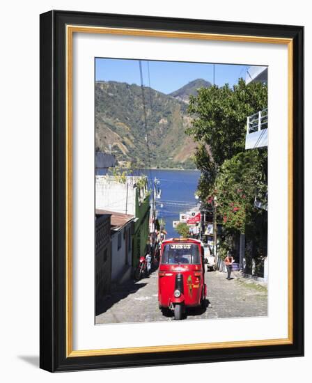 Auto Rickshaw, San Pedro, San Pedro La Laguna, Lake Atitlan, Guatemala, Central America-Wendy Connett-Framed Photographic Print
