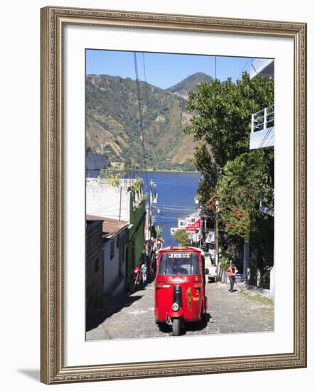 Auto Rickshaw, San Pedro, San Pedro La Laguna, Lake Atitlan, Guatemala, Central America-Wendy Connett-Framed Photographic Print