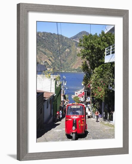 Auto Rickshaw, San Pedro, San Pedro La Laguna, Lake Atitlan, Guatemala, Central America-Wendy Connett-Framed Photographic Print