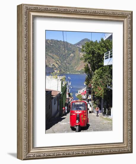 Auto Rickshaw, San Pedro, San Pedro La Laguna, Lake Atitlan, Guatemala, Central America-Wendy Connett-Framed Photographic Print