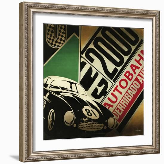 Autobahn-Kc Haxton-Framed Art Print