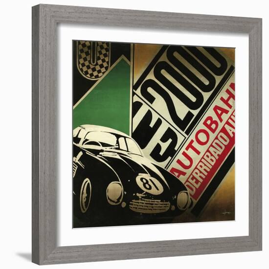 Autobahn-Kc Haxton-Framed Art Print