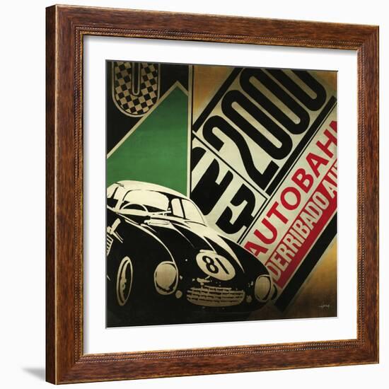 Autobahn-Kc Haxton-Framed Art Print