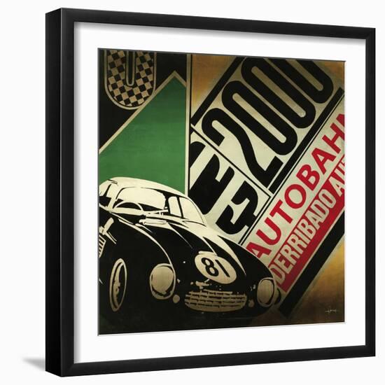 Autobahn-Kc Haxton-Framed Art Print