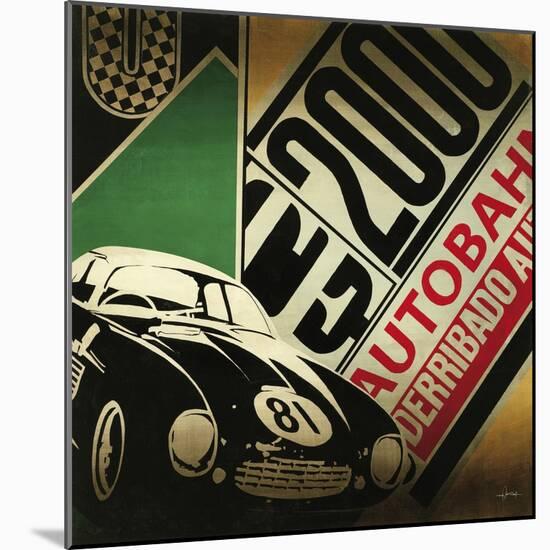 Autobahn-Kc Haxton-Mounted Art Print