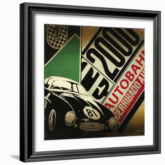 Autobahn-Kc Haxton-Framed Art Print