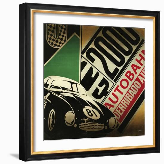 Autobahn-Kc Haxton-Framed Art Print