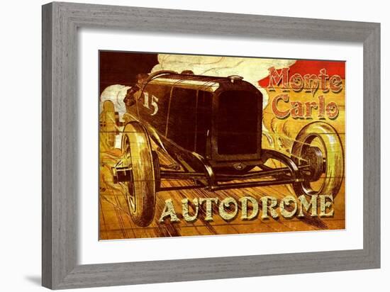 Autodrome-Kate Ward Thacker-Framed Giclee Print