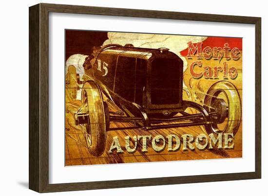 Autodrome-Kate Ward Thacker-Framed Giclee Print