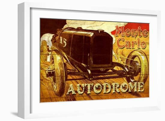 Autodrome-Kate Ward Thacker-Framed Giclee Print