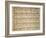 Autograph Music Score of Agrippina, 1708-Nicola Antonio Porpora-Framed Giclee Print