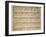 Autograph Music Score of Agrippina, 1708-Nicola Antonio Porpora-Framed Giclee Print