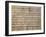 Autograph Music Score of Dido-Giovanni Paisiello-Framed Giclee Print