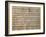 Autograph Music Score of Dido-Giovanni Paisiello-Framed Giclee Print