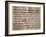 Autograph Music Score of La Daunia Felice-Giovanni Paisiello-Framed Giclee Print