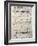 Autograph Music Score of Oratorium-Antonio Salieri-Framed Giclee Print