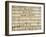 Autograph Music Score of Totila, 1677-Giovanni Legrenzi-Framed Giclee Print