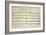 Autograph Music Score of Totila, 1677-Giovanni Legrenzi-Framed Giclee Print