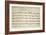 Autograph Music Score of Totila, 1677-Giovanni Legrenzi-Framed Giclee Print