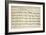 Autograph Music Score of Totila, 1677-Giovanni Legrenzi-Framed Giclee Print