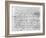 Autograph Score Sheet For the 10th Bagatelle Opus 119-Ludwig Van Beethoven-Framed Giclee Print