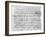 Autograph Score Sheet For the 10th Bagatelle Opus 119-Ludwig Van Beethoven-Framed Giclee Print