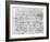 Autograph Score Sheet For the 10th Bagatelle Opus 119-Ludwig Van Beethoven-Framed Giclee Print
