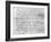 Autograph Score Sheet For the 10th Bagatelle Opus 119-Ludwig Van Beethoven-Framed Giclee Print