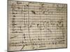 Autograph Sheet Music of Didone-null-Mounted Giclee Print