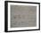 Autograph Sheet Music of Non Parlar, Se Parli Trema, 1824, from Act II of L'Ajo Nell'Imbarazzo-null-Framed Giclee Print