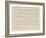 Autographed Manuscript of Valse Opus 70 No.1 in G Flat Major-Fryderyk Chopin-Framed Giclee Print