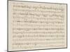 Autographed Manuscript of Valse Opus 70 No.1 in G Flat Major-Fryderyk Chopin-Mounted Giclee Print