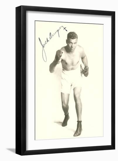 Autographed Photo of Jack Dempsey-null-Framed Premium Giclee Print
