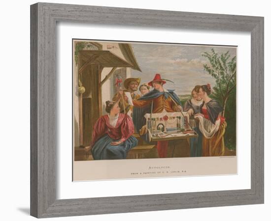 Autolycus-Charles Robert Leslie-Framed Giclee Print