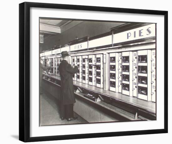 Automat, 977 Eighth Avenue, Manhattan-Berenice Abbott-Framed Giclee Print