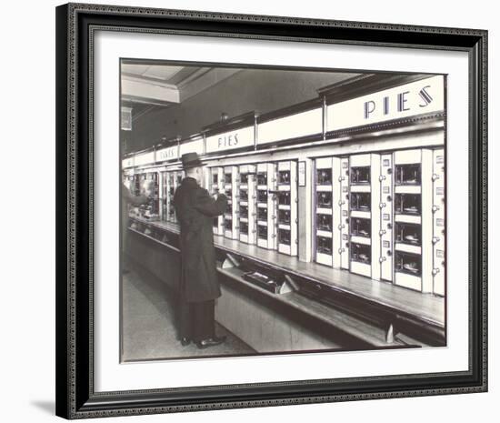 Automat, 977 Eighth Avenue, Manhattan-Berenice Abbott-Framed Giclee Print