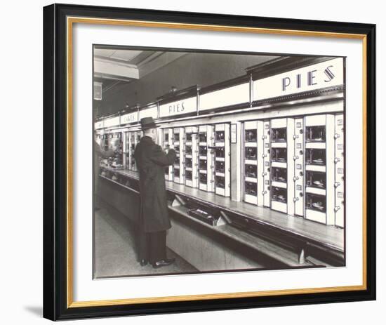 Automat, 977 Eighth Avenue, Manhattan-Berenice Abbott-Framed Giclee Print