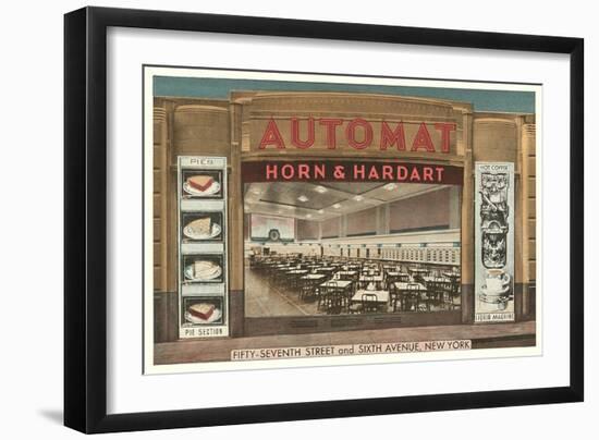 Automat, Horn and Hardart, New York City-null-Framed Art Print