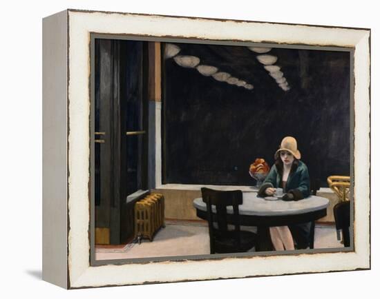 Automat-Edward Hopper-Framed Premier Image Canvas