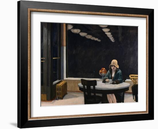 Automat-Edward Hopper-Framed Giclee Print