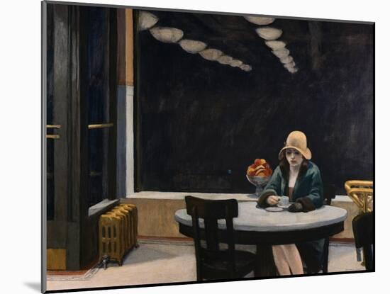 Automat-Edward Hopper-Mounted Giclee Print