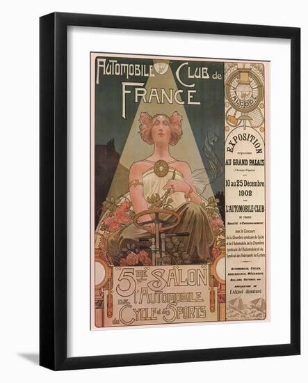 Automobile Club de France, c.1902-Privat Livemont-Framed Giclee Print