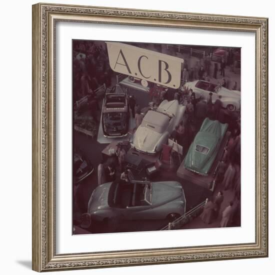 Automobile Show, Paris-Yale Joel-Framed Photographic Print