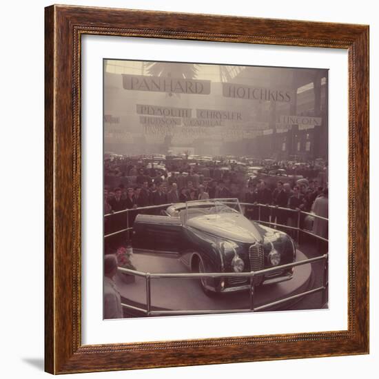 Automobile Show, Paris-Yale Joel-Framed Photographic Print