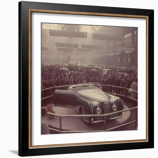 Automobile Show, Paris-Yale Joel-Framed Photographic Print