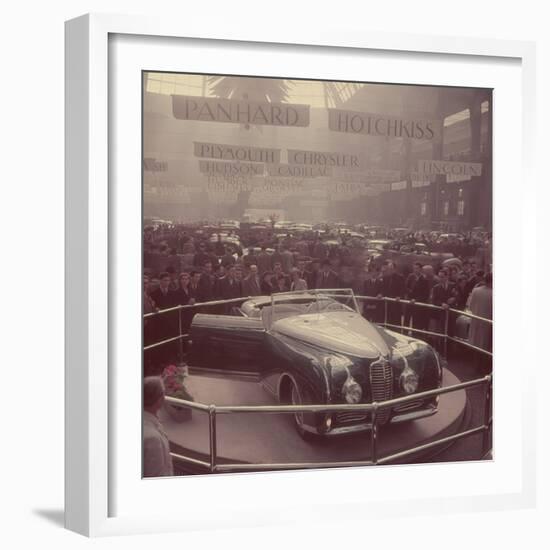 Automobile Show, Paris-Yale Joel-Framed Photographic Print