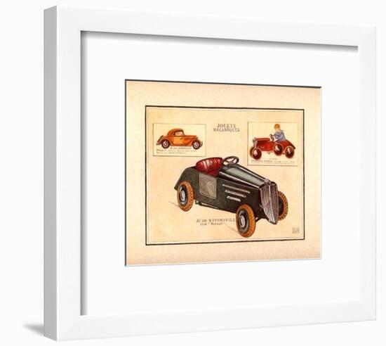 Automobile Type Renault-Laurence David-Framed Art Print