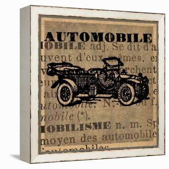 Automobile-Lisa Ven Vertloh-Framed Stretched Canvas