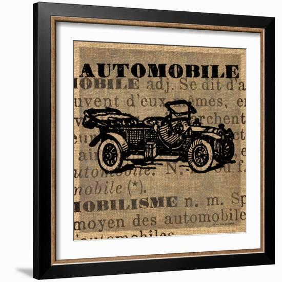 Automobile-Lisa Ven Vertloh-Framed Art Print